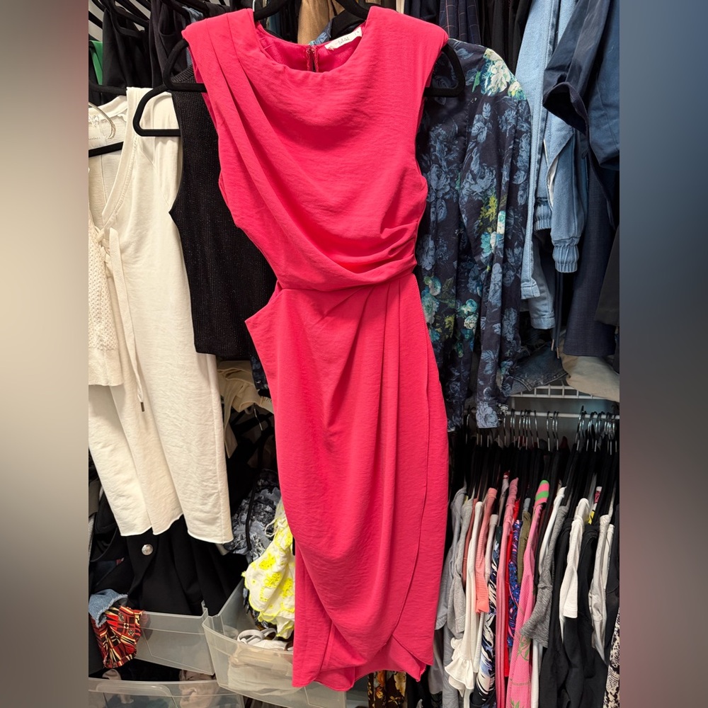 TALULAH cut out small Pink Dress